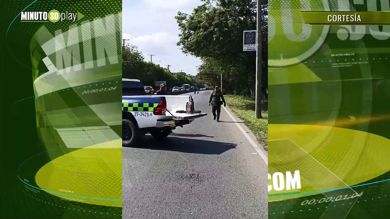 Vehículo sospechoso en Cali - Jamundí  autoridades descartan amenaza