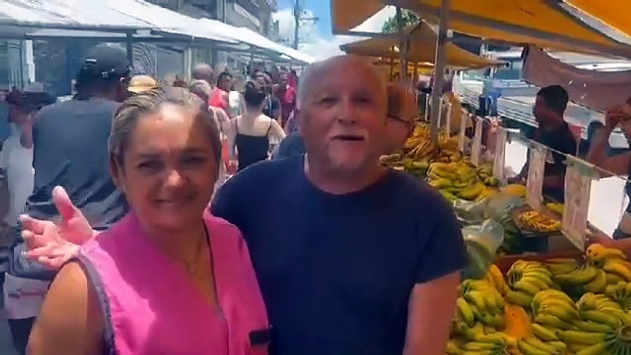 Carnet de voyage de Christian Leclercq : au marché