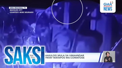 Konduktor na nahulog mula sa umaandar na modern PUJ, patay matapos ma-comatose nang 2 araw | Saksi