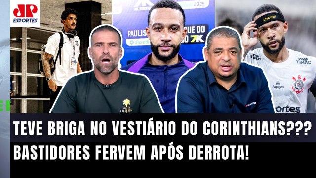 O P@U COMEU NO VESTIÁRIO DO CORINTHIANS! SAIU A INFORMAÇÃO de que o Memphis Depay... TEVE BRIGA???