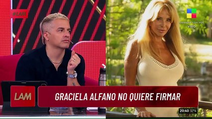 Graciela Alfano se bajó de El Nueve