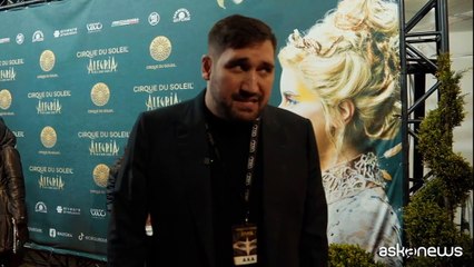Première vip a Roma per "Alegria - in a new light" del Cirque du Soleil