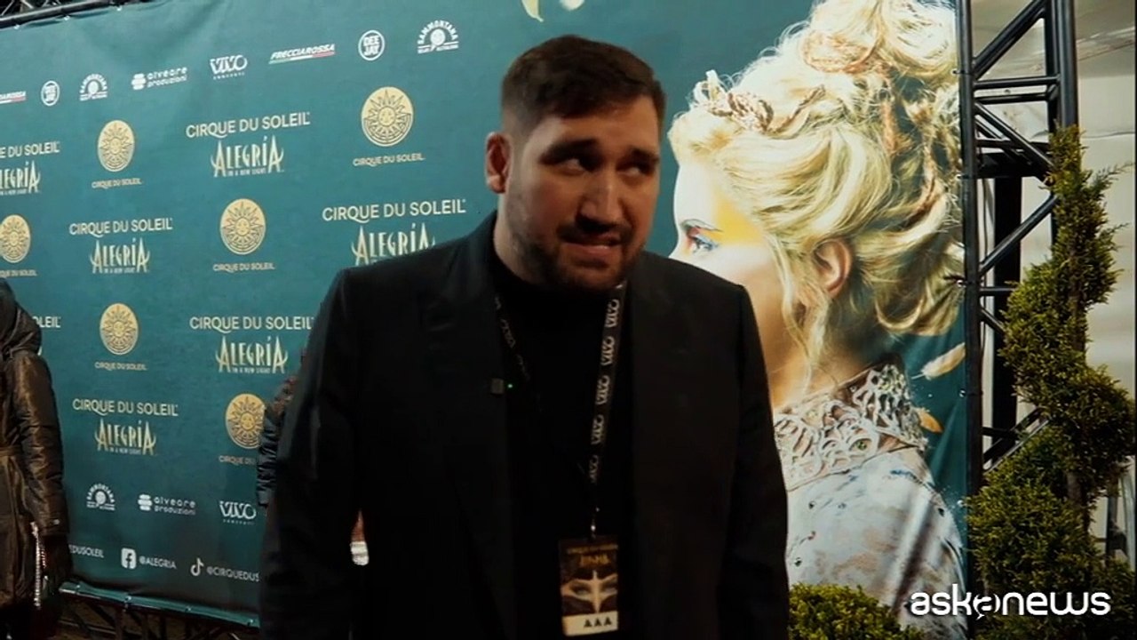 Première vip a Roma per "Alegria - in a new light" del Cirque du Soleil