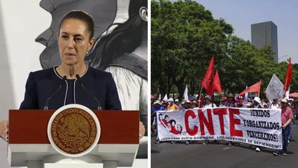 Claudia Sheinbaum descarta paro nacional por reforma a pensión del ISSSTE