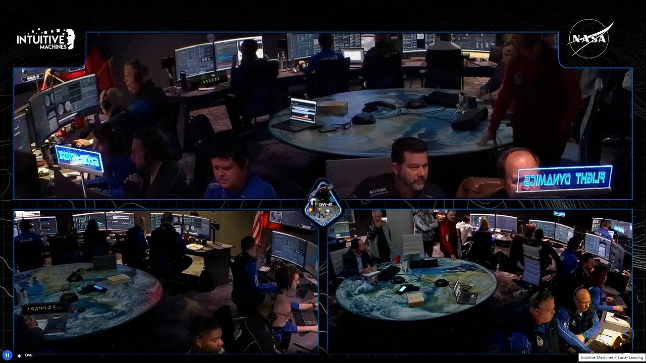 Jüngste us-mondmission beendet – sonde "athena" falsch gelandet