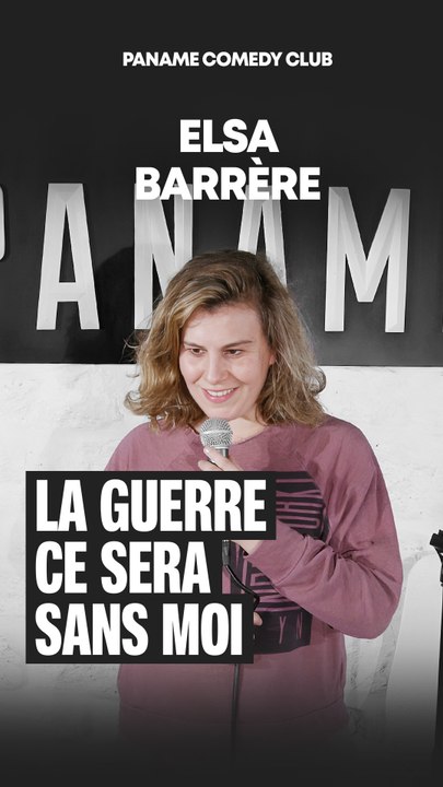Elsa Barrère - La guerre ce sera sans moi