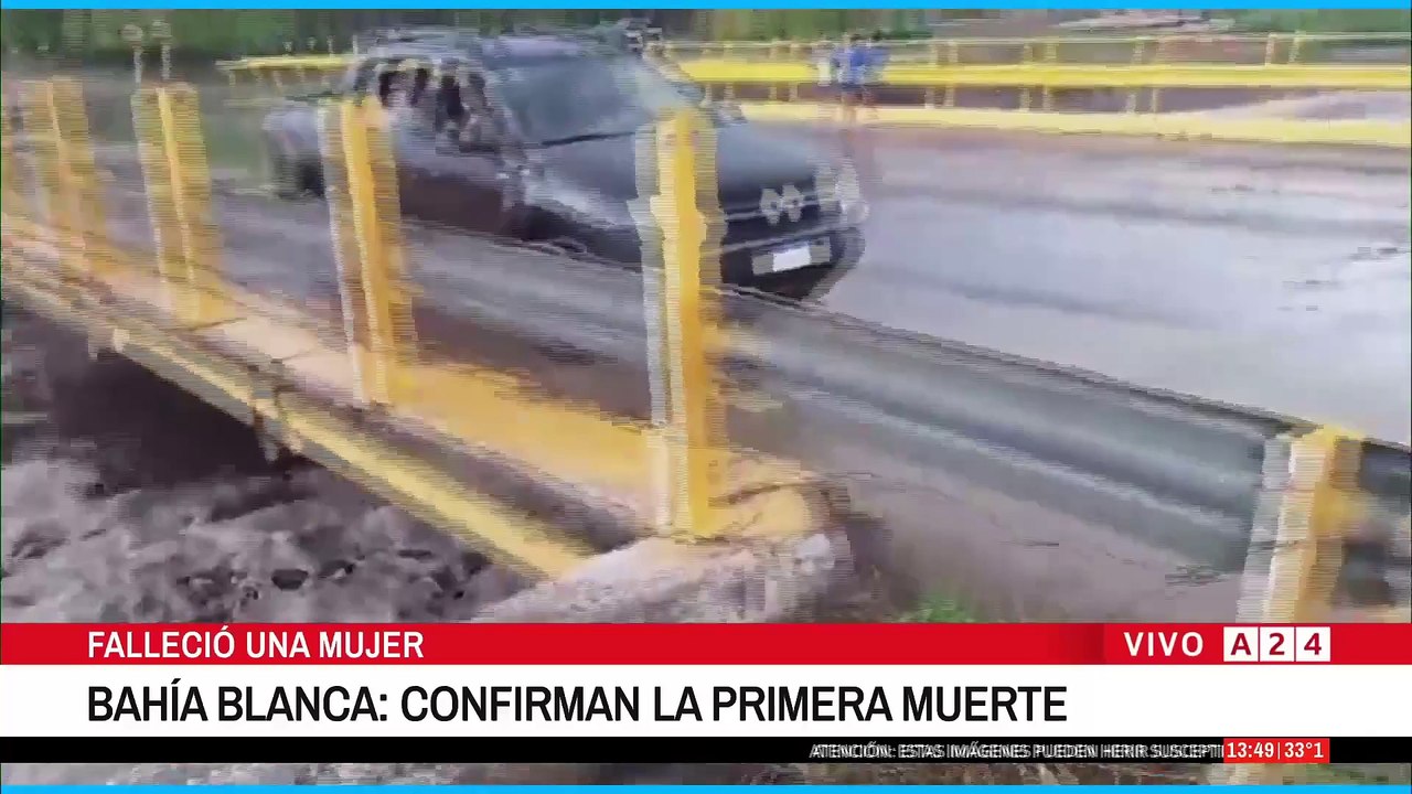 🔴 AHORA 🔴 TEMPORAL EN BAHÍA BLANCA: SE CONFIRMA LA PRIMER MUERTE