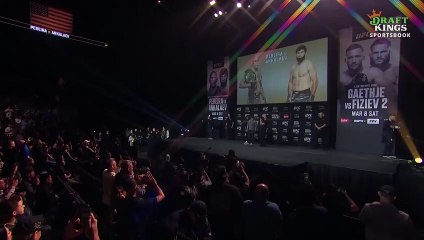 UFC 313 - Le face-à-face entre Pereira et Ankalaev