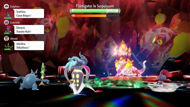 Flâmigator Pokémon Écarlate et Violet : Comment le battre en solo dans les Raids Téracristal 7 étoiles ?