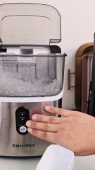 I love this @Euhomy_US nugget ice machine! Now I can get nugget ice right at home. #euhomy #euhomyicemaker #euhomyicemachine #nuggetice