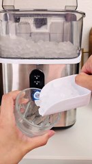 This @Euhomy_US Nugget Ice Maker puts out the best crunchy Ice! #euhomy #euhomyicemaker #euhomynuggeticemaker #nuggetice #nuggeticemaker