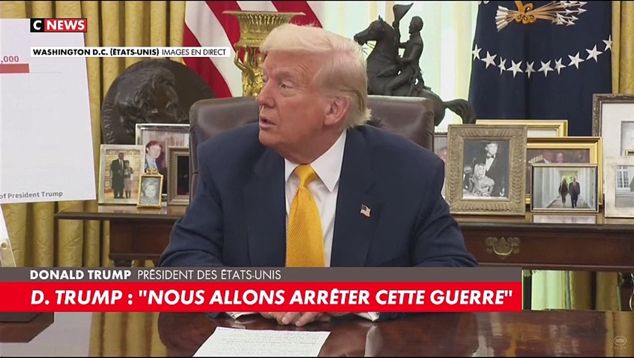 Donald Trump : «Vladimir Poutine veut arrêter la guerre» en Ukraine