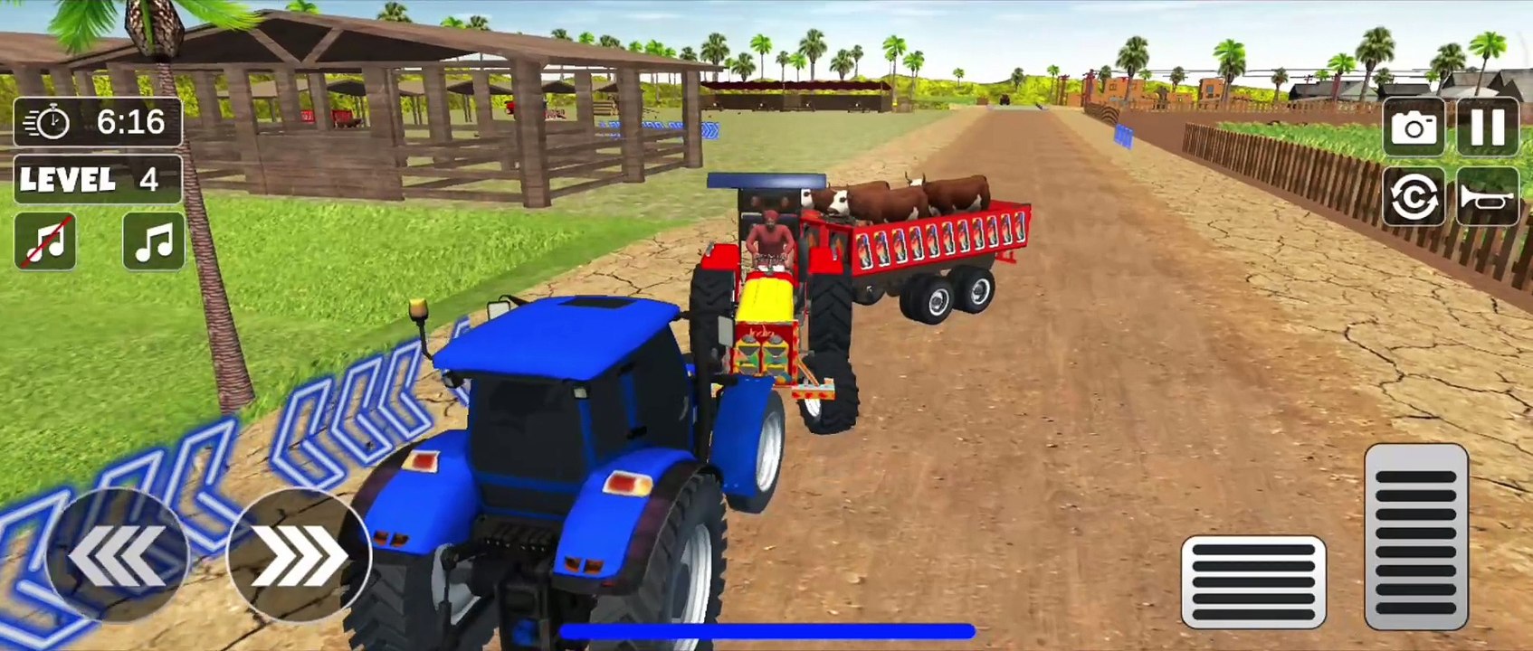 Tractor Farming Game 3D 2024-LEVEL 4