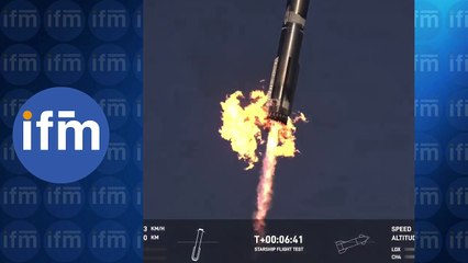 SpaceX lanzó la nave Starship por octava vez