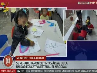 Miranda | Bricomiles realizaron trabajos de recuperación integral en la U.E.E. El Nacional