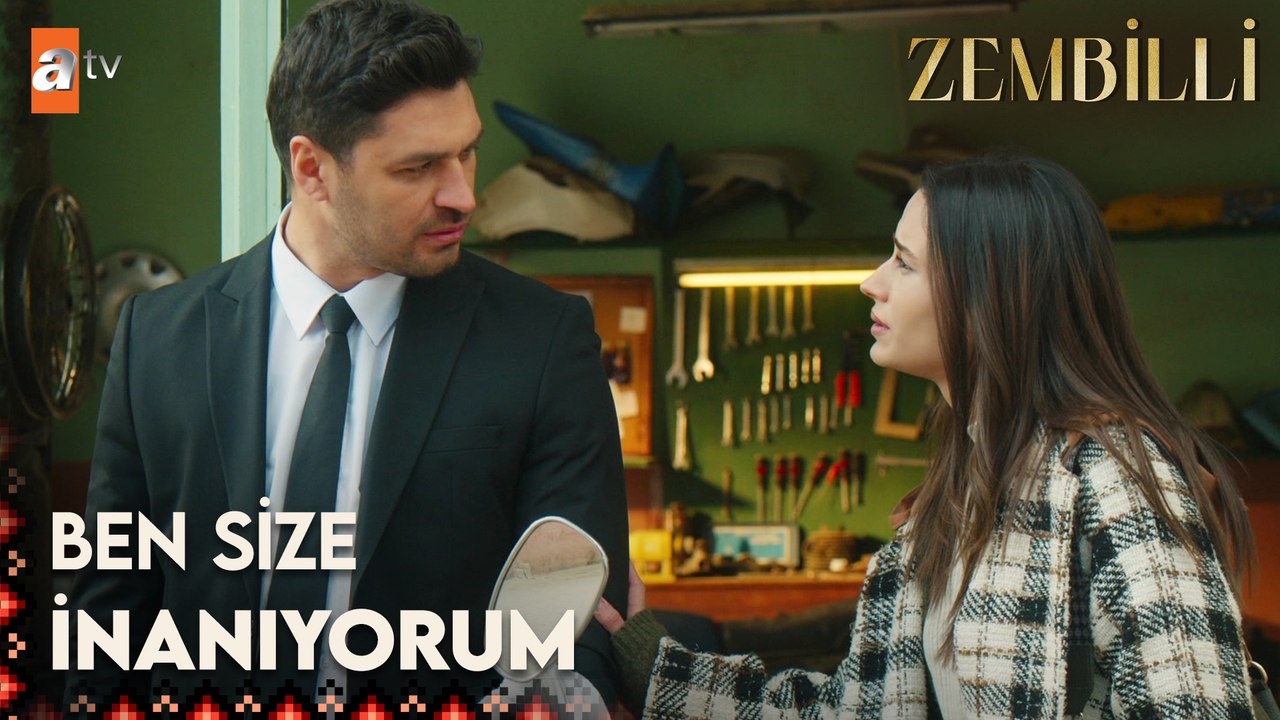 Esma, Adem'i yüreklendiriyor - Zembilli 10. Bölüm