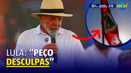 Lula atrasa para evento do MST e pede perdão