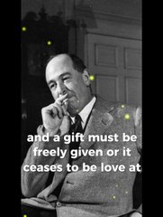 Let Her Go || Motivational Speech By C.S Lewis