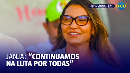 Janja se emociona com mensagem pelo Dia da Mulher