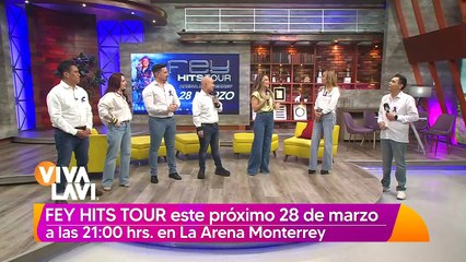 Fey sorprende al elenco de 'Vivalavi'