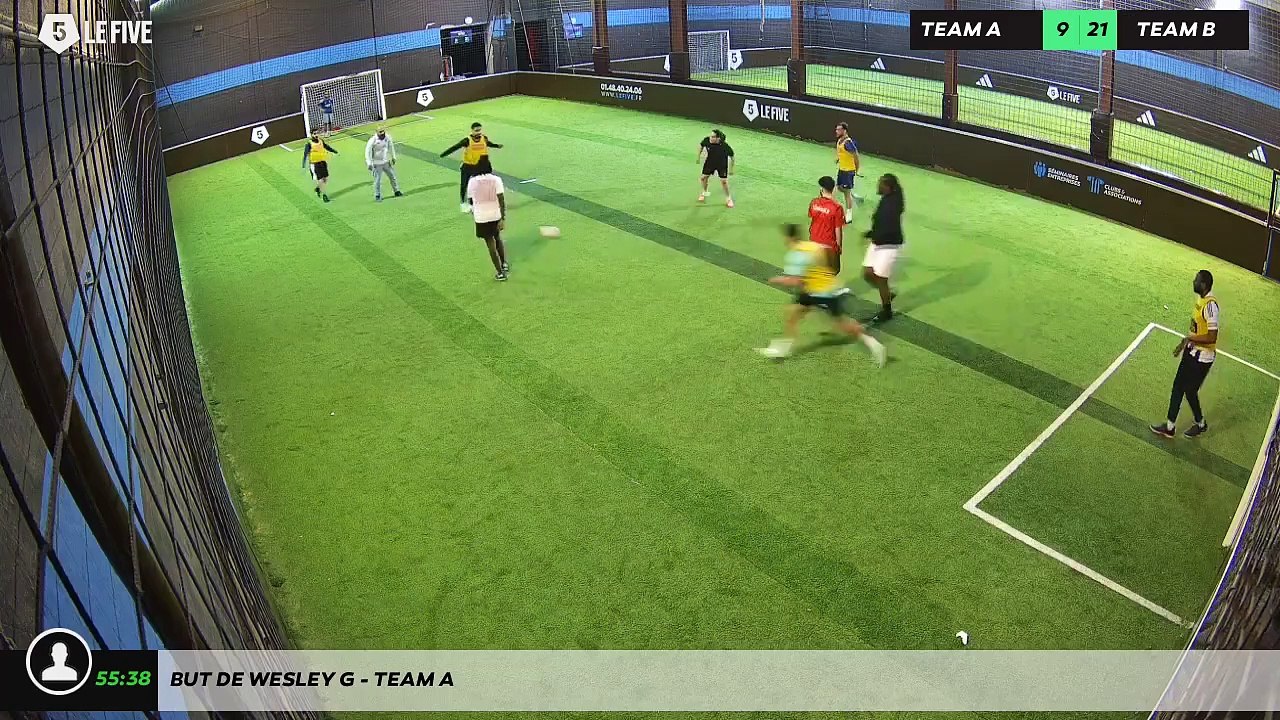 But de Wesley G - Team A