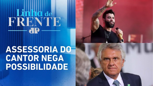 Gusttavo Lima nega chapa oficial com Ronaldo Caiado | LINHA DE FRENTE