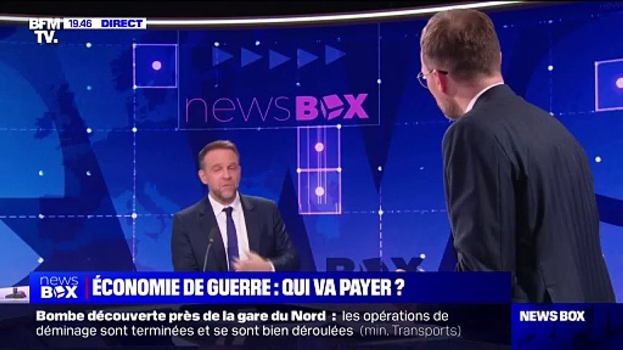 Financement de l'effort de guerre: "Nous devons avoir maintenant le courage de nous attaquer aux dépenses inefficaces", affirme Marc Ferracci (ministre de l'Industrie)