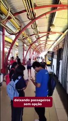 Greve surpresa para ônibus e tranca os terminais de Itajaí