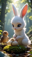 🌳💔 Bunny Hears the Forest Cry: A Bunny’s Brave Mission Begins - 2🐇✨