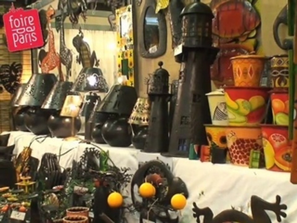 Le commerce solidaire à la Foire de Paris