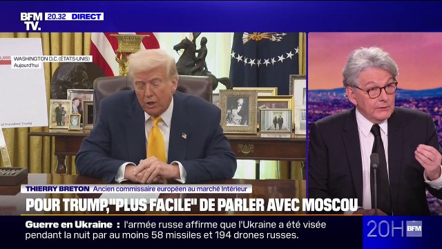 Guerre en Ukraine: Ce sont les Russes qui ont les cartes en main, il suffit qu'ils arrêtent cette guerre d'agression , déclare Thierry Breton