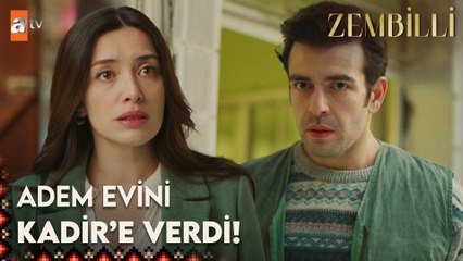 Kadir ve Nuran'ın yeni evi 🏠 - Zembilli 10. Bölüm