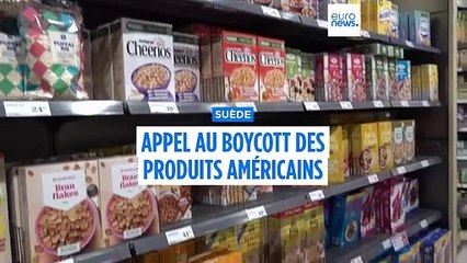 Guerre commerciale : des Suédois appellent à boycotter les produits américains