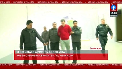 Sentencian a Rubén Oseguera, 'El Menchito', a prisión de por vida en EU