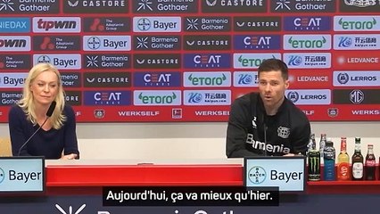 Leverkusen - Xabi Alonso : "Ne pas penser à la Ligue des champions pour l'instant"