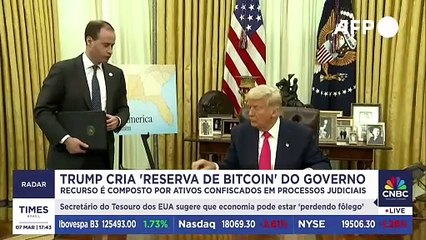 ALERTA DE MERCADO: bitcoin é negociado em baixa após Trump anunciar 'reserva estratégica'