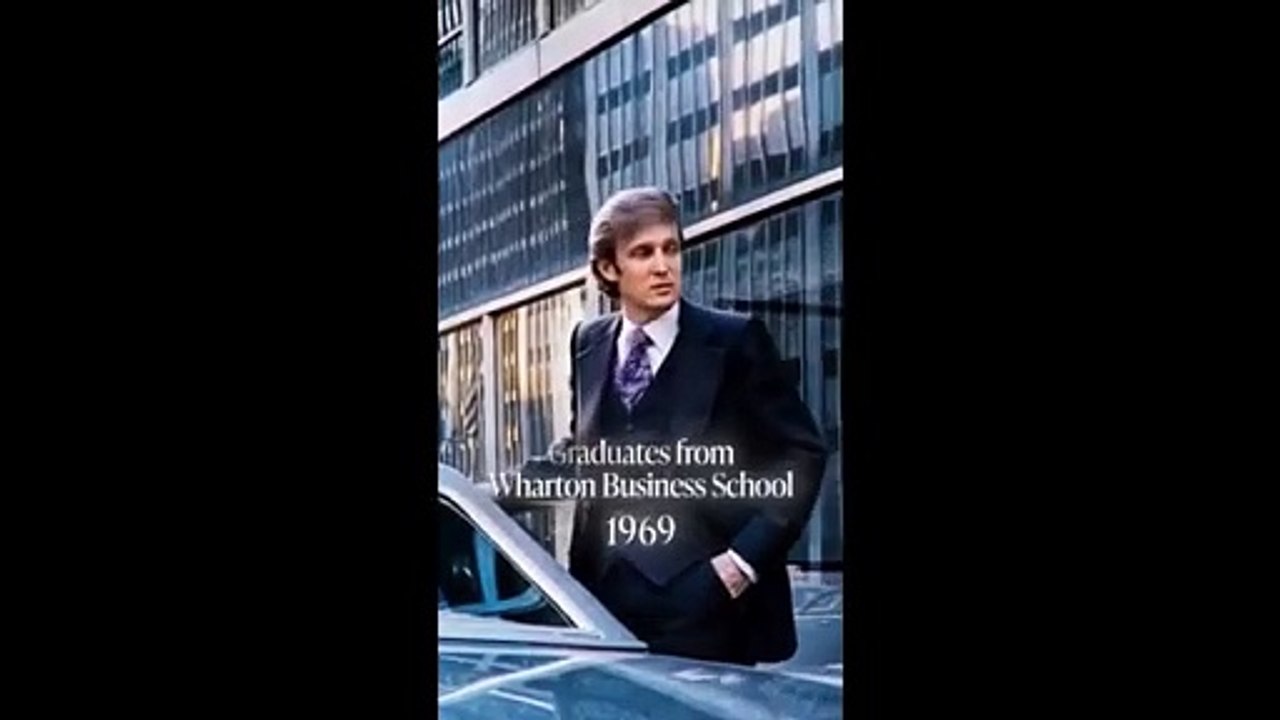 Maga adviser shares bizarre AI montage of Donald Trump’s life