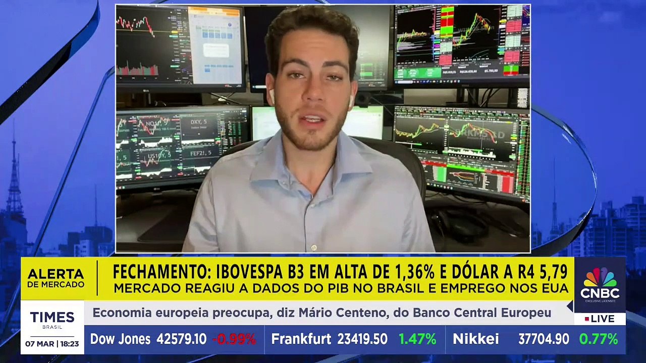 ALERTA DE MERCADO: por que Ibovespa B3 e dólar tiveram alta nesta sexta (07)? Artur Horta explica