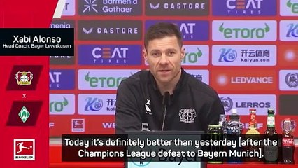 Leverkusen shift focus to Werder after UCL setback