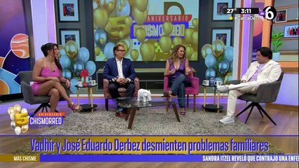José Eduardo y Vadhir Derbez niegan problemas familiares