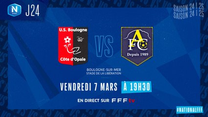 J24 I US Boulogne CO – Aubagne FC (1-1)