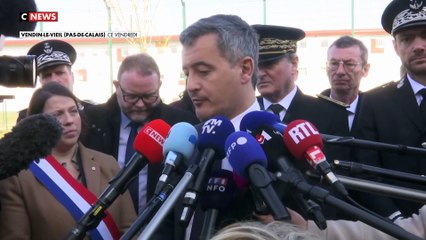 Narcotrafic : Gérald Darmanin a visité la prison de Vendin-le-Vieil