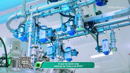 O que há dentro das baterias da Tesla e da BYD?