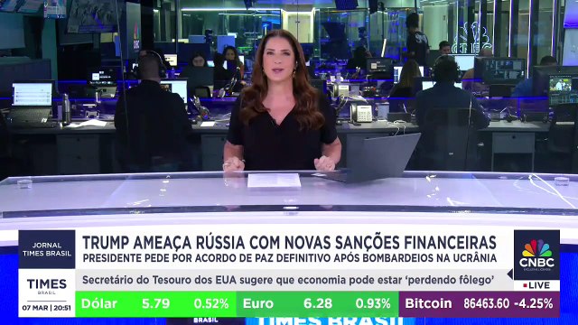 Trump ameaça Rússia com novas sanções financeiras em busca de acordo de paz; Favalli explica