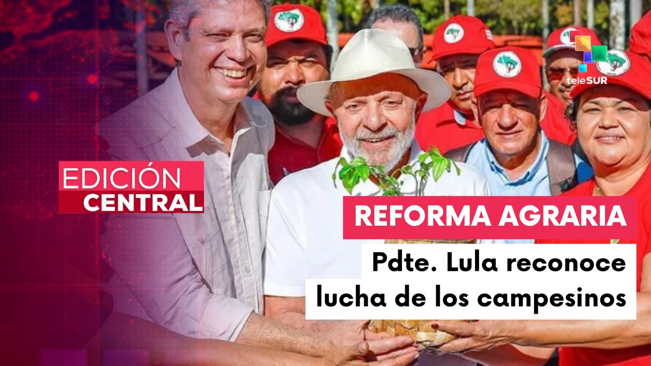 Presidente de Brasil se reunió con el Movimiento de los Trabajadores Rurales Sin Tierra