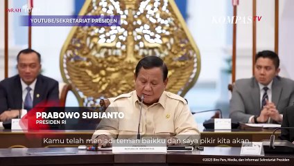 Presiden Prabowo ke Ray Dalio di Istana: Saya Pikir Kita Memang Butuh Nasihat Kritis