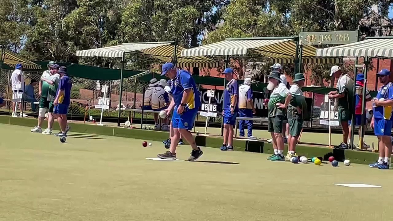 Premier league lawn bowls preliminary final - South Bendigo v Golden Square.