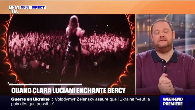 Devant 15.000 personnes, Clara Luciani enflamme Bercy