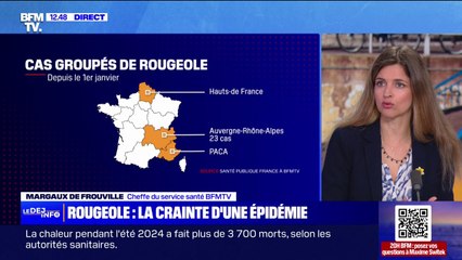 Les autorités sanitaires craignent sur une "diffusion plus large" de la rougeole, après une recrudescence de cas