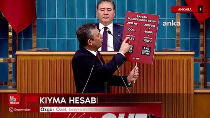 Özgür Özel, bayram ikramiyesiyle kıyma hesabı yaptı